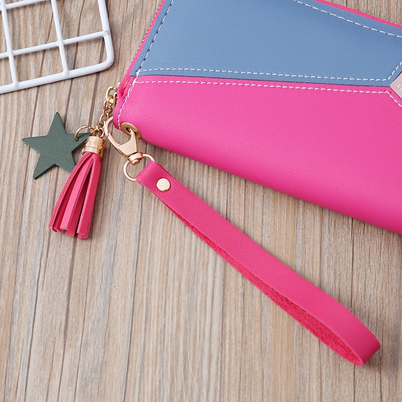 Portefeuille SI-12855 - Marron / Rose