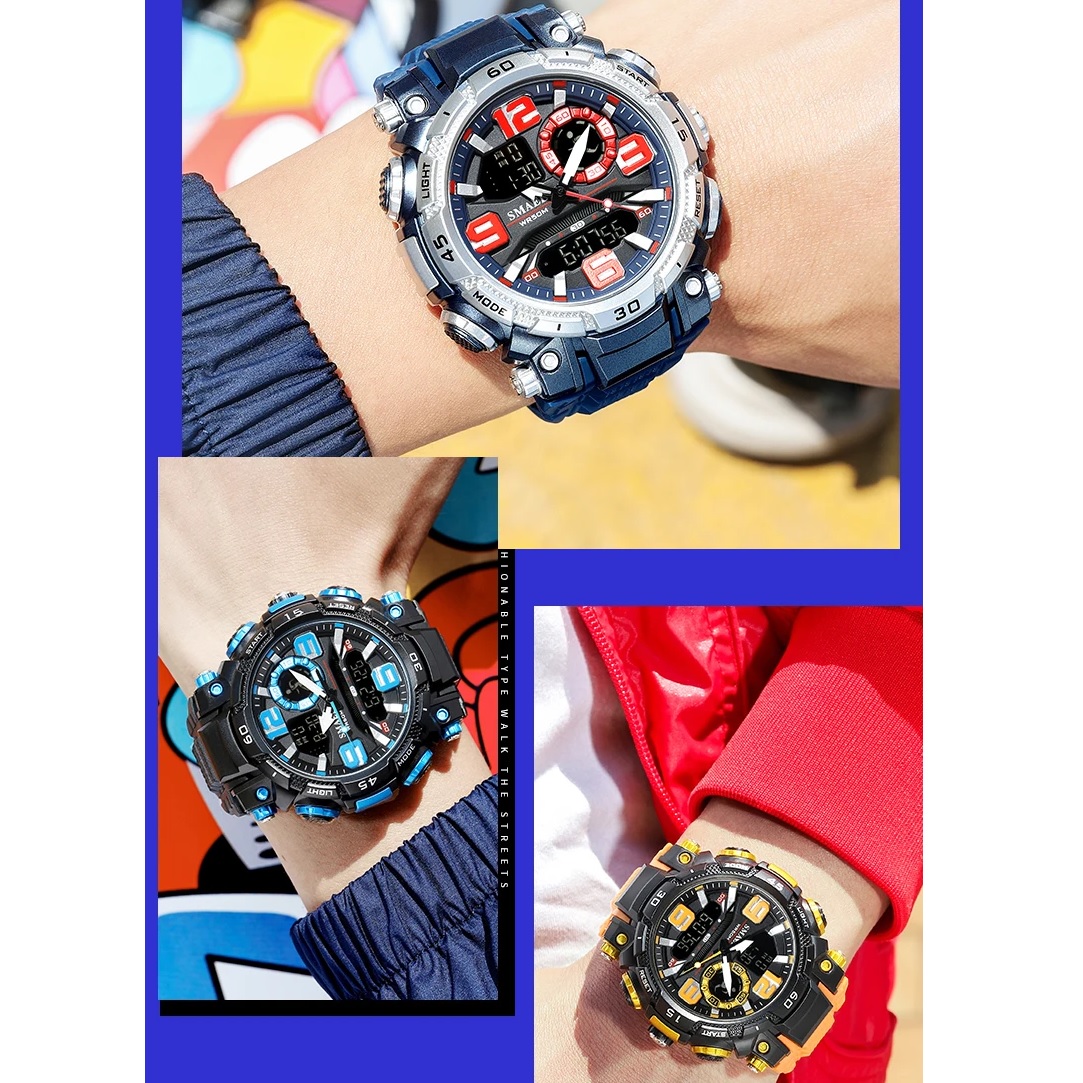 Montre SMAEL JA-29481 - Rouge