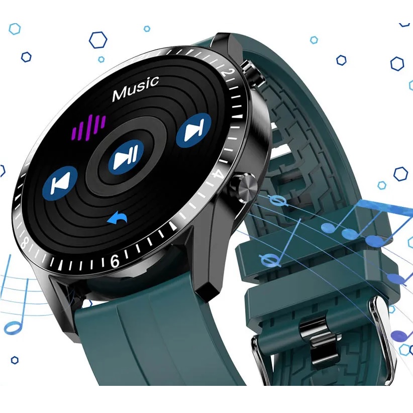 Montre connectée LIGE CL-23987 - Noire