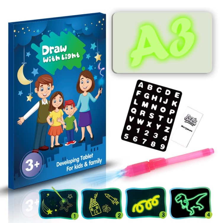 Table lumineuse pour dessiner avec un stylo LED - A3
