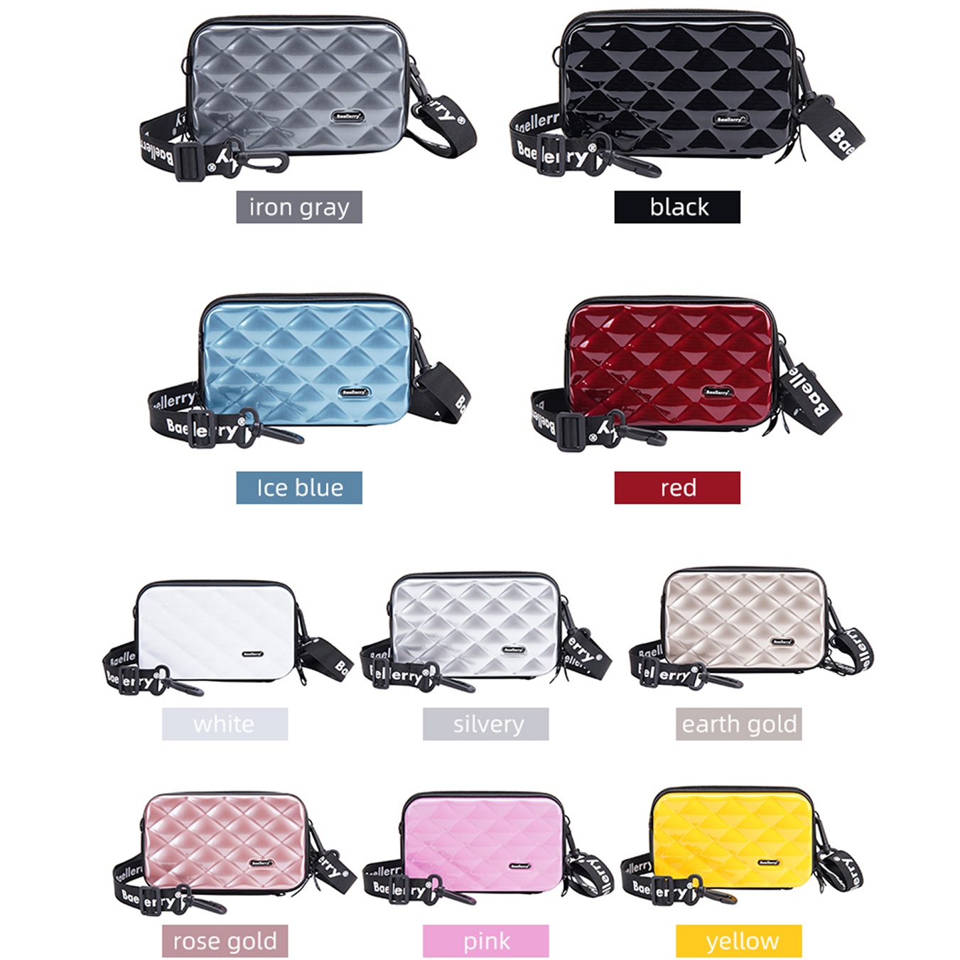 Sac à main Baellerry ZE-36093 - Brun clair