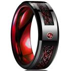 Noir / Rouge / 49mm