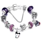 Argent / Violet
