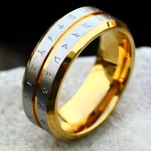 Bague RU-32141 - Doré / 59mm