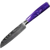 Couteau de cuisine BL - 39292 - Petit Santoku / Violet