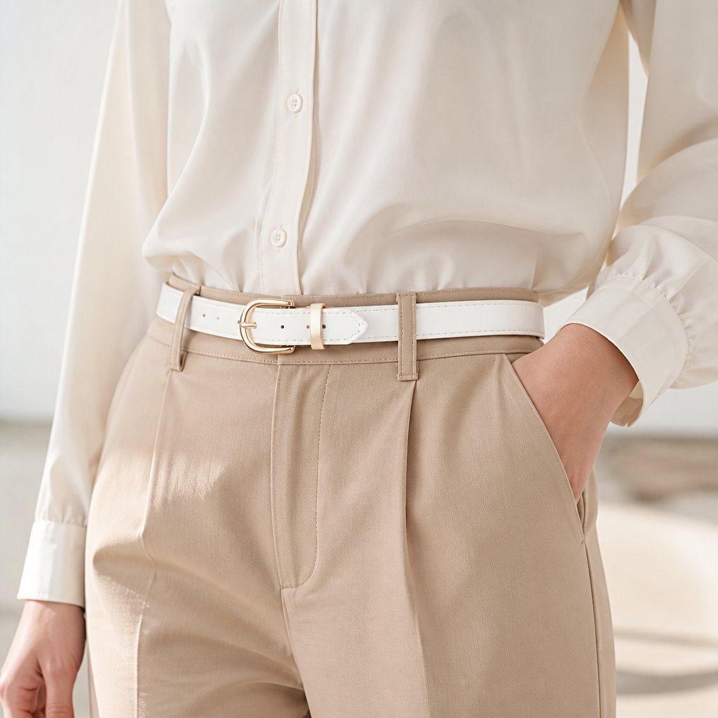 Ceinture SI-12618 - Blanche
