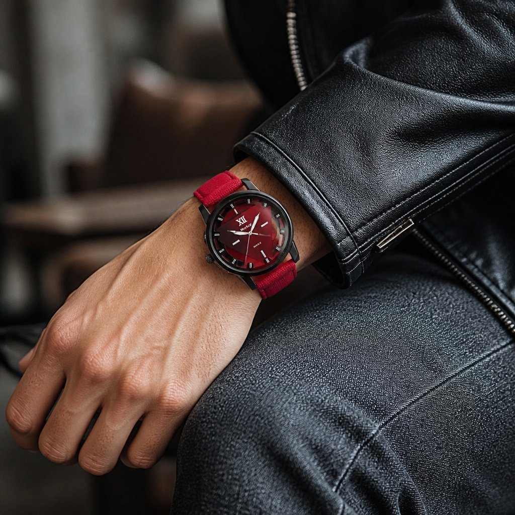 Montre TR-12967 - Rouge