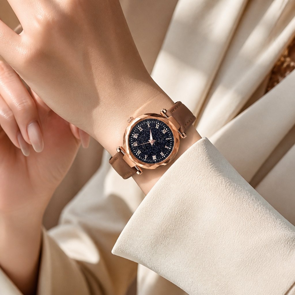 Montre SA-13877 - Marron