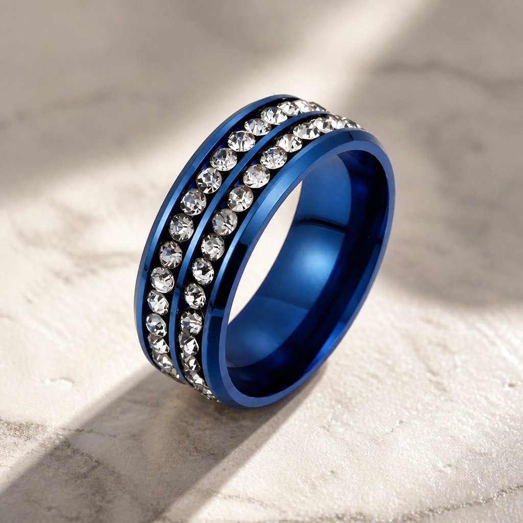 Bague KE-16954 - Bleue / 49mm