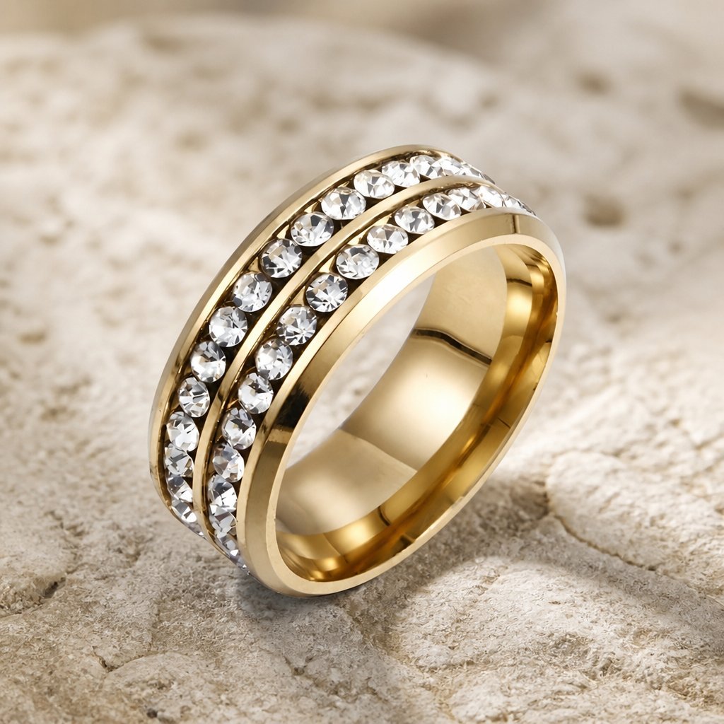Bague KE-16967 - Doré / 49mm