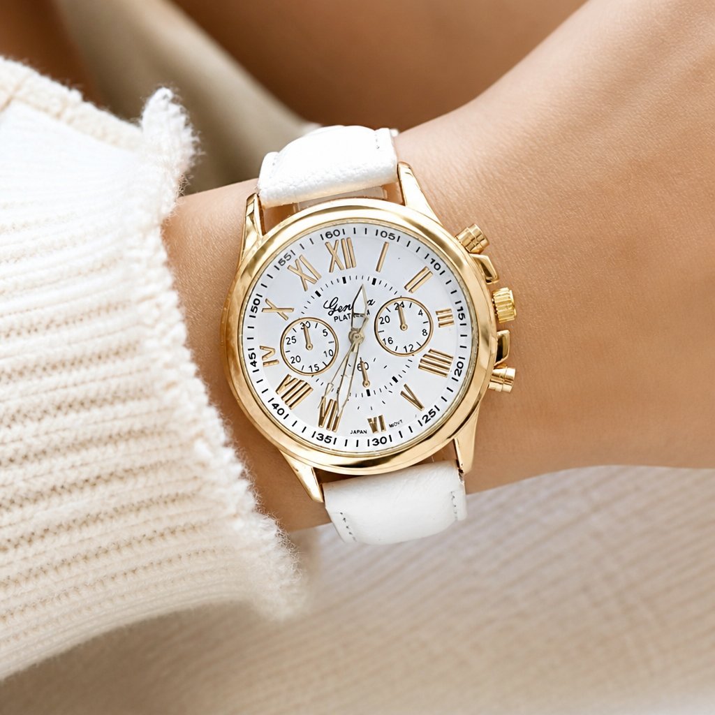 Montre CH-2488 - Blanche