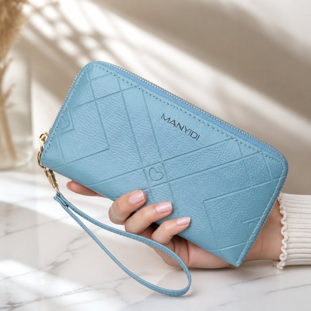 Portefeuille GI-25191 - Bleu