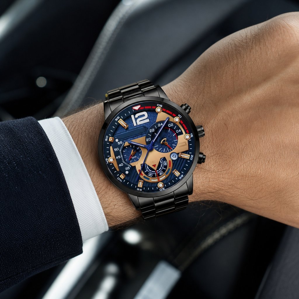 Montre ZA-25943 - Noire