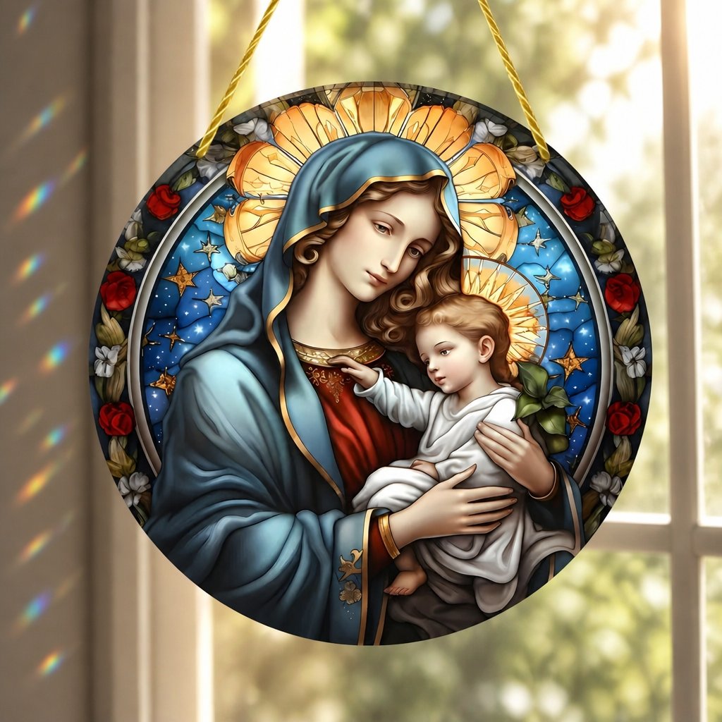 Attrape-Soleil - Madonna et Jésus / Type1 / XL