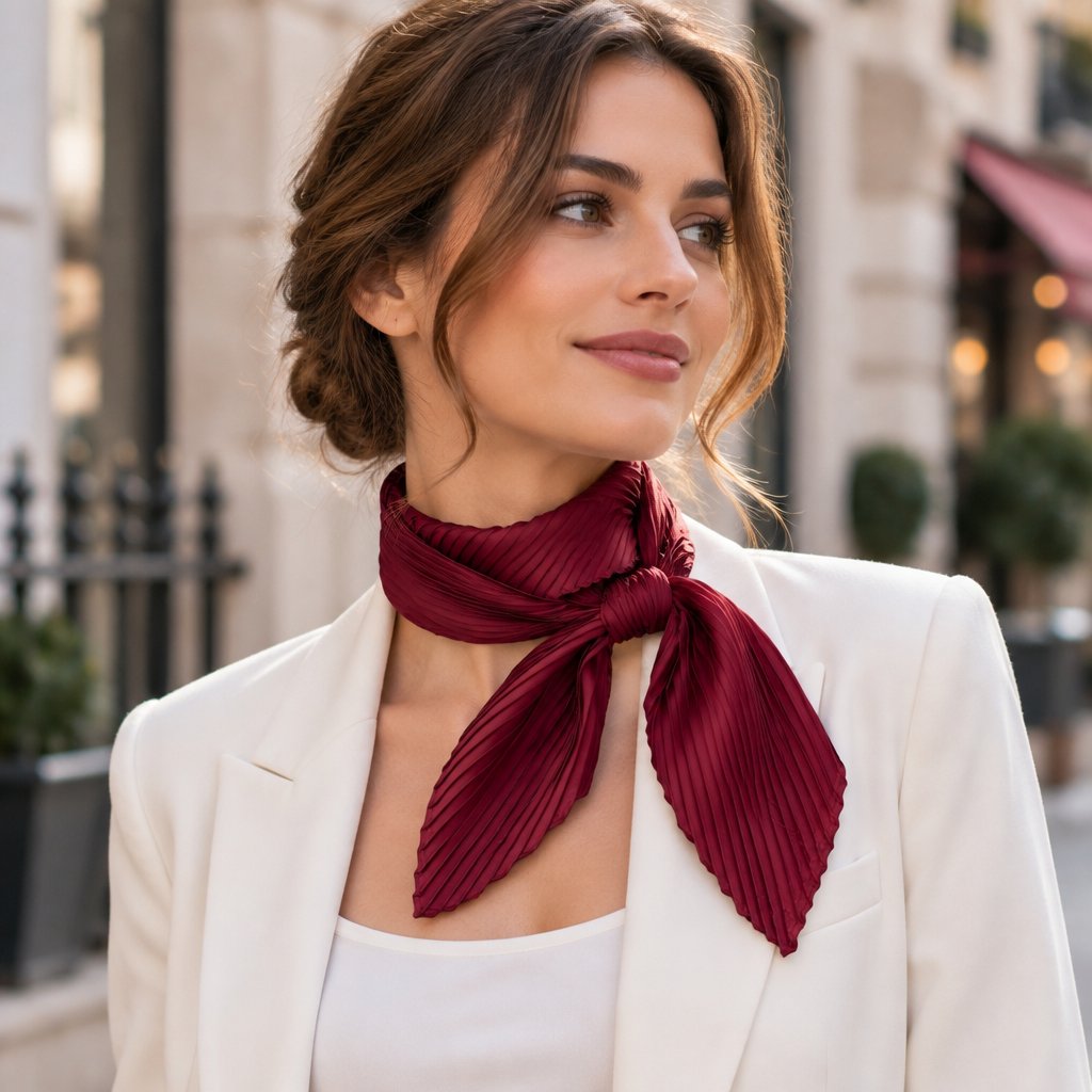 Foulard MA-33864 - Bordeaux
