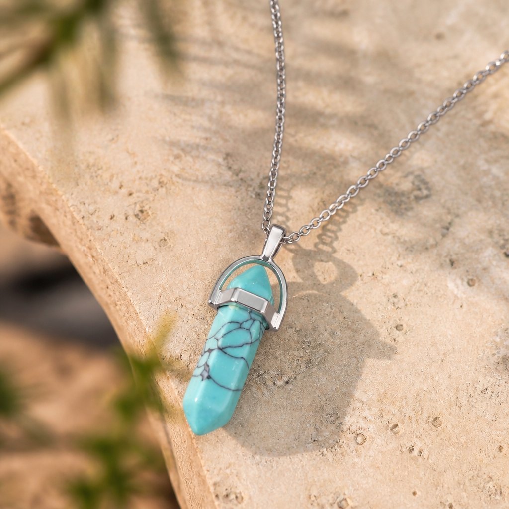 Collier AG-34116 - Turquoise