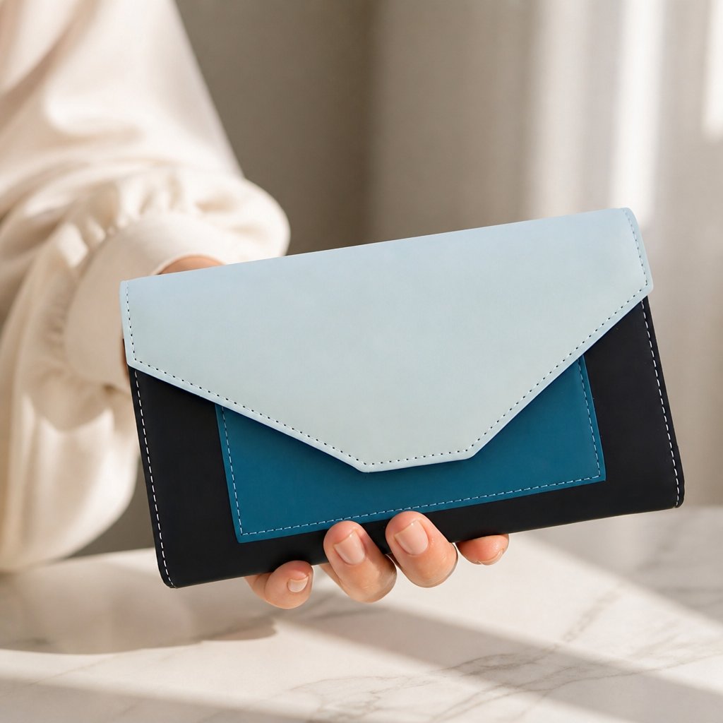 Portefeuille AL-7234 - Bleu